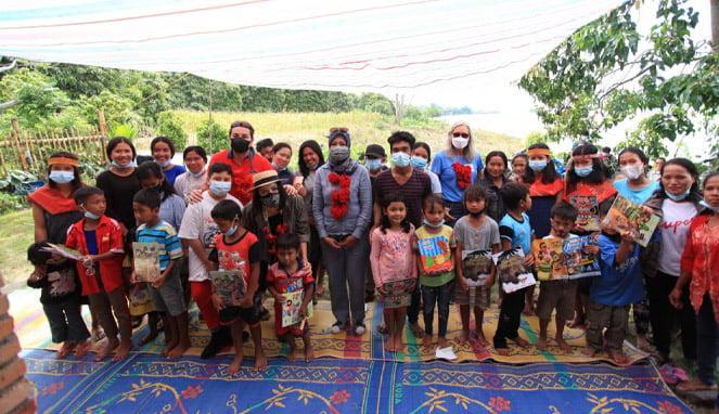 Bakti Sosial Rudy Project Indonesia Dalam Rangka Lake Toba Virtual Bike Adventure