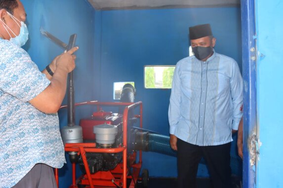 Wakil Walikota Bekasi Melakukan Pengecekan Pompa Air Di Medan Satria Uritanet.com