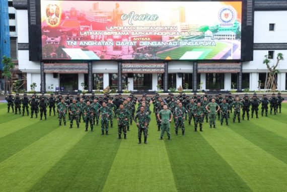 Pesan KASAD Kepada 50 Prajurit TNI AD Untuk Latma Safkar Indopura ke-33 Uritanet.com