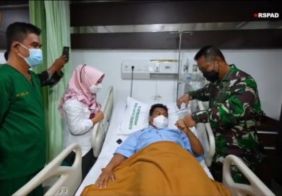 Jendral Andika Kunjungi Prajurit di RSPAD Korban Luka Tembak Kab- Puncak,Papua Uritanet.com