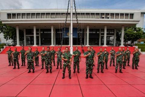 Panglima TNI Jendral Andika Perkasa Kunjungi Mabes TNI AL dan Mabes TNI AU Uritanet.com