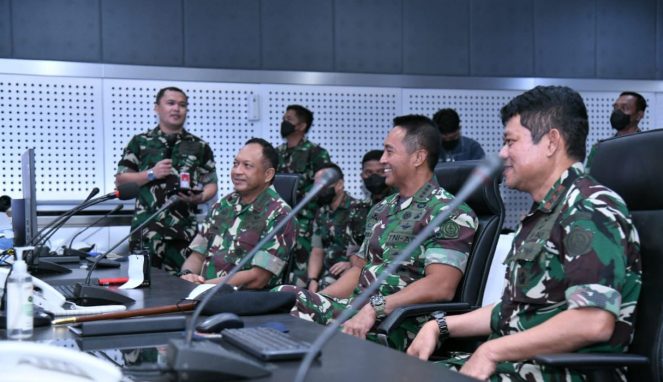 Panglima TNI Jendral Andika Perkasa Kunjungi Kohanudnas di Halim perdanakusuma Uritanet.com
