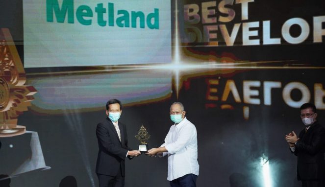 Metland Raih Penghargaan Developer and Phenomenal Figure : Best Developer 2021 Uritanet.com