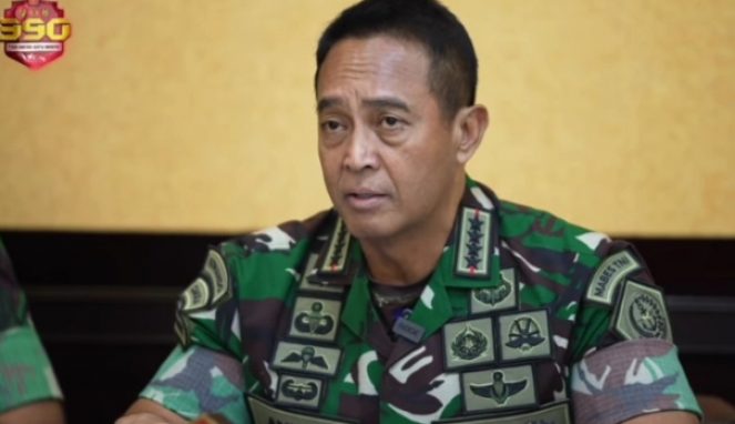 Panglima TNI Tegaskan Kepada Prajurit di Larang Amankan Proyek Tanpa Perintah Pangdam Uritanet.com