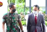Panglima TNI Menerima Kunjungan Bilateral Duta Besar Jepang Untuk Indonesia Uritanet.com