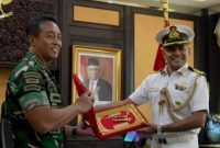 Panglima TNI Bersama Atase Pertahanan India Bahas Terkait Kerja Sama di Bidang Maritim Uritanet.com