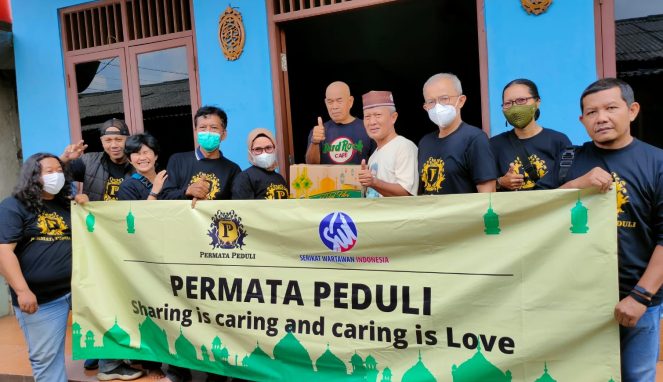 Ramadan Permata Peduli 1443 H "Sharing is Caring and Caring is Love"   Bersama Serikat Wartawan Indonesia  Uritanet.com