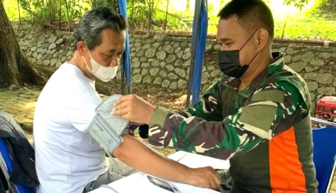 Peringati HUT Ke-76,TNI AU Gelar Bazar dan Layanan Vaksinasi se-Indonesia Uritanet.com