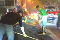 DBMSDA Kota Bekasi Mengerahkan Tim URC SitaMBel Melakukan Pemeliharaan dan Penanganan Jalan Ruas Jalur Mudik Uritanet.com