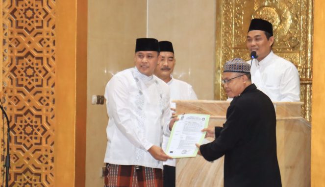 Plt. Wali Kota Bekasi Hadiri Tarling di Masjid Subulusalam, Bekasi Barat Uritanet.com