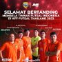 Pemain dan Official COSMO JNE FC Siap Bela Tim Futsal Indonesia di Piala AFF Futsal Championship Thailand 2022. Uritanet.com