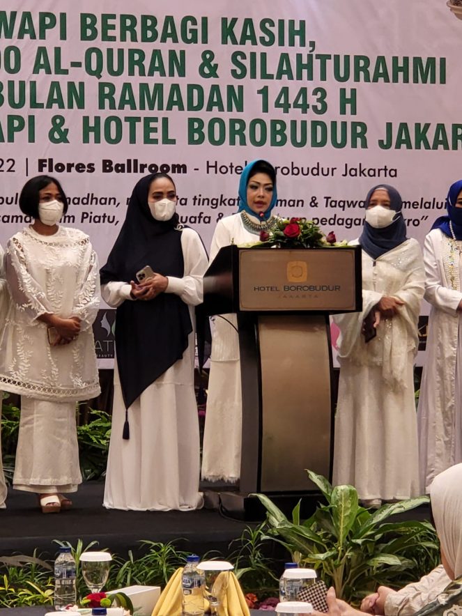 Ramadhan 1443 H IWAPI Berbagi Kasih & Silaturahmi Bersama Hotel Borobudur Uritanet.com