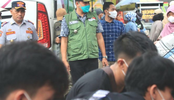 Jelang Iedul Fitri Plt. Walikota Bekasi dan Kapolres Metro Bekasi Kota Monitoring Terminal Kota Bekasi Uritanet.com