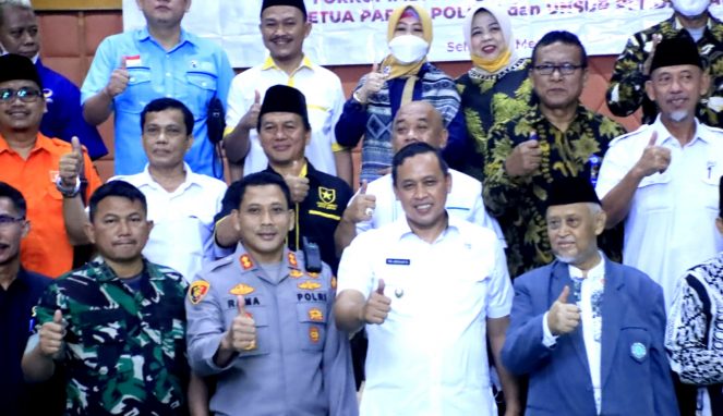Halal Bihalal Pemerintah Kota Bekasi Bersama Tokoh Masyarakat dan Unsur Pendidikan Uritanet.com