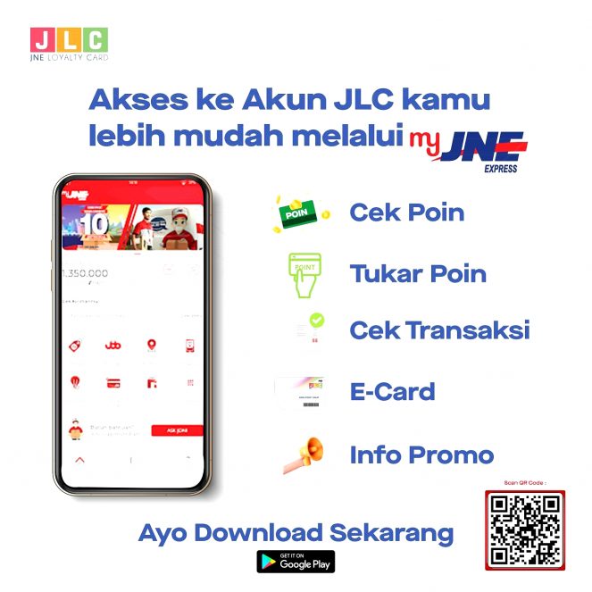 Akses JNE Loyalty Card di Aplikasi MY JNE  Uritanet.com