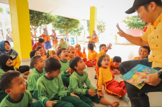 Nestle DANCOW Imunutri melakukan peremajaan ruang publik terbuka ramah anak (RPTRA) di lima kota.